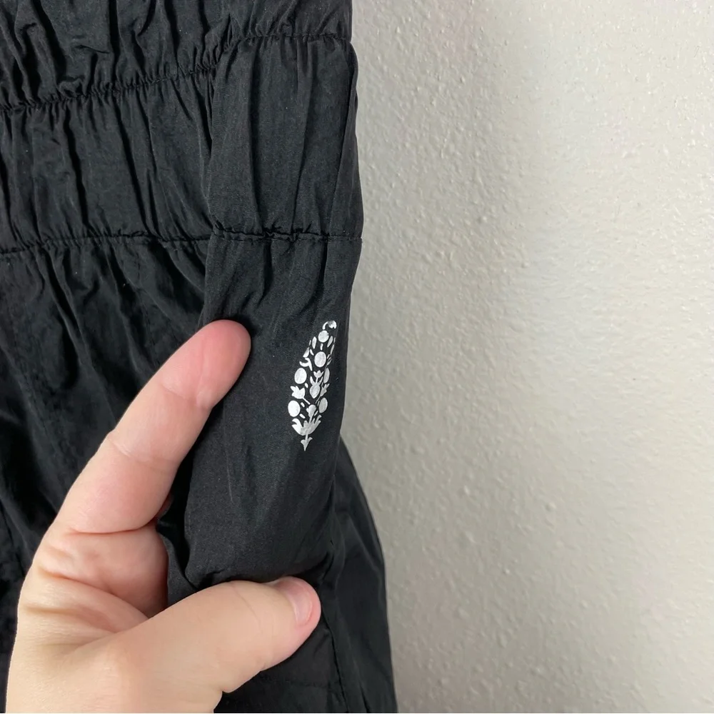 Free People Movement The Way Home Joggers Womens XS Black High Waist Nylon